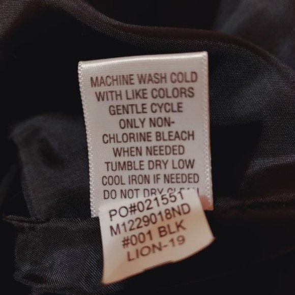 NEW DIRECTIONS BLACK SINGLE ONE BUTTON BREASTED RUCHED SLEEVES SIZE S NWOT - Picture 5 of 6